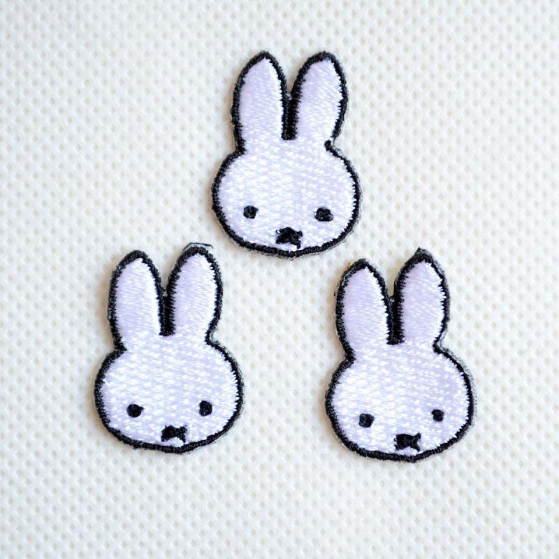 Miffy（ミッフィー） ワッペン アイロン おしゃれ 刺繍 ワッペン