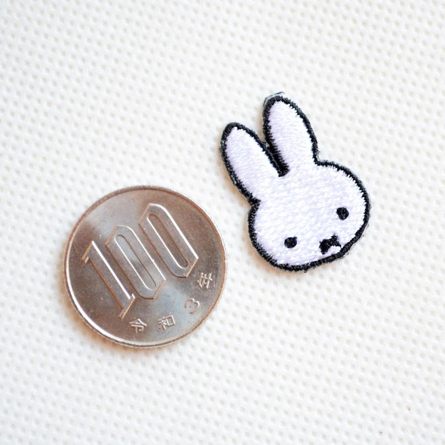 Miffy（ミッフィー） ワッペン アイロン おしゃれ 刺繍 ワッペン