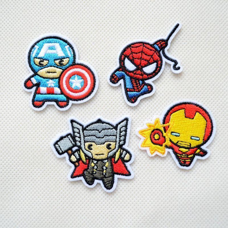 MARVEL（マーベル） ワッペン アイロン おしゃれ 刺繍 ワッペン