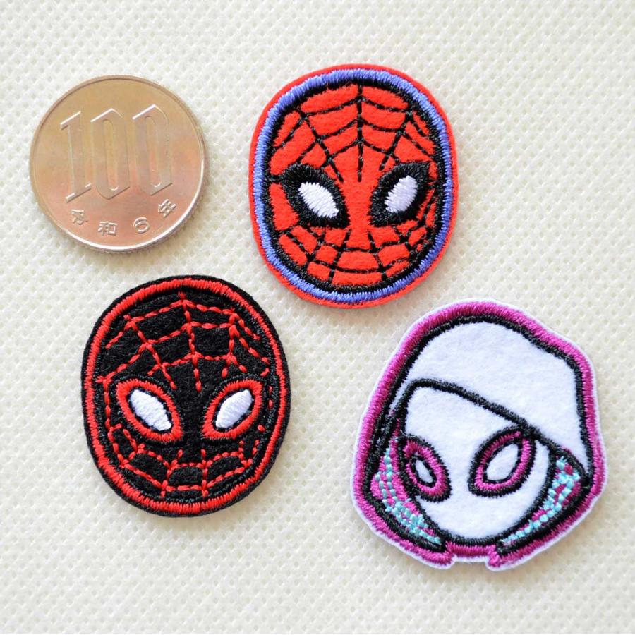 MARVEL（マーベル） ワッペン アイロン おしゃれ 刺繍 スパイダーマン