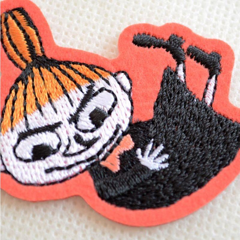 MOOMIN（ムーミン） ワッペン アイロン おしゃれ 刺繍 ワッペン
