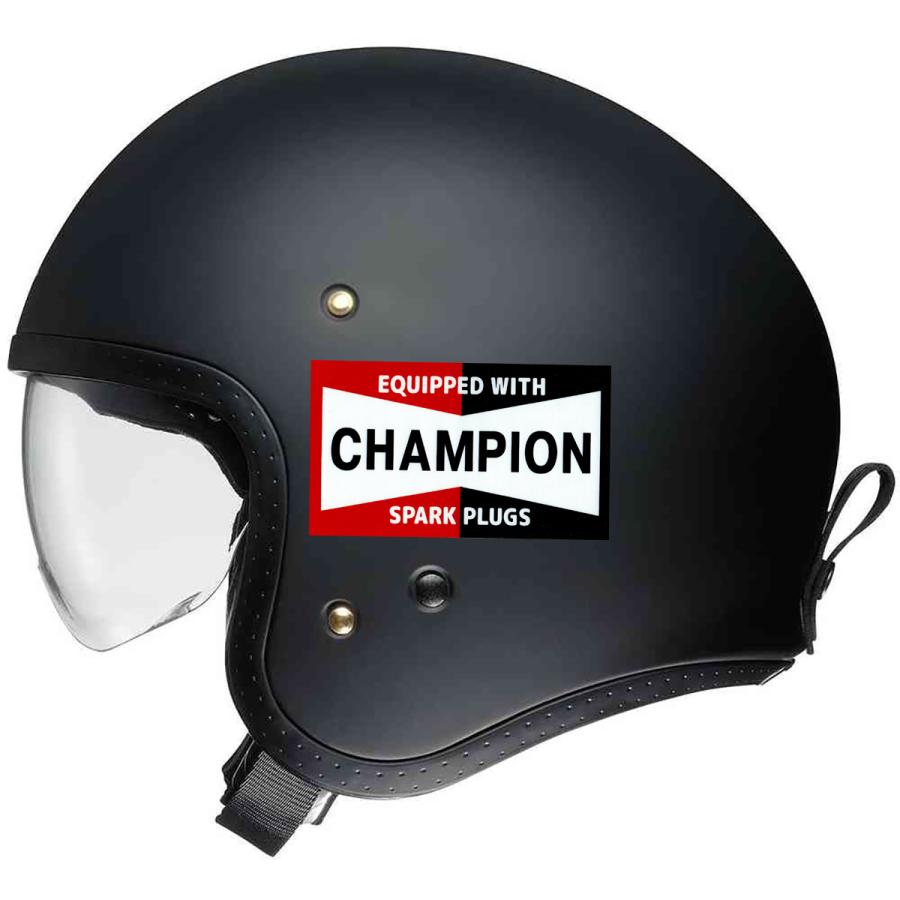 ステッカー シール CHAMPION BIG SPARK PLUGS MS110 ステッカー シール CHAMPION BIG SPARK PLUGS MS110