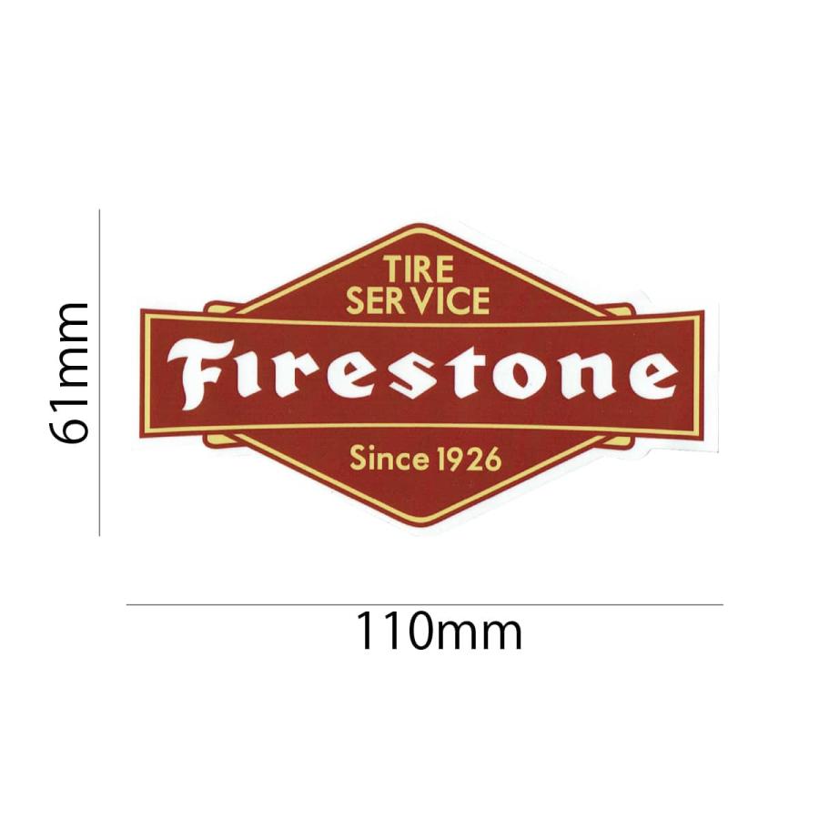 ステッカー シール ファイヤストーン Firestone MS136 カスタマイズ