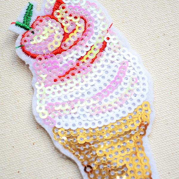 スパンコールワッペン ソフトクリーム 名前 作り方 Mtw 166 Mtw 166 ワッペン 雑貨通販ワッペンストア 通販 Yahoo ショッピング