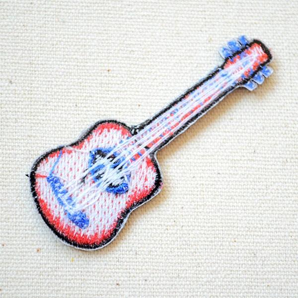ワッペン ギター Guitar 楽器 レッド Ssサイズ 名前 作り方 Mtw 306 Mtw 306 ワッペン 雑貨通販ワッペンストア 通販 Yahoo ショッピング