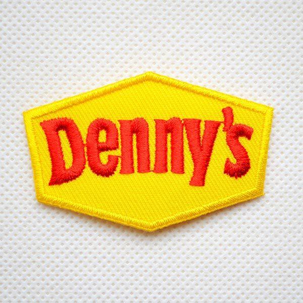 Denny's PBA TOUR 刺繍ワッペン ワッペン アイロン おしゃれ 刺繍 デニーズ Denny's 名前 作り方 MW084