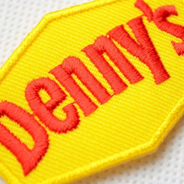 ワッペン アイロン おしゃれ 刺繍 デニーズ Denny's 名前 作り方 MW084