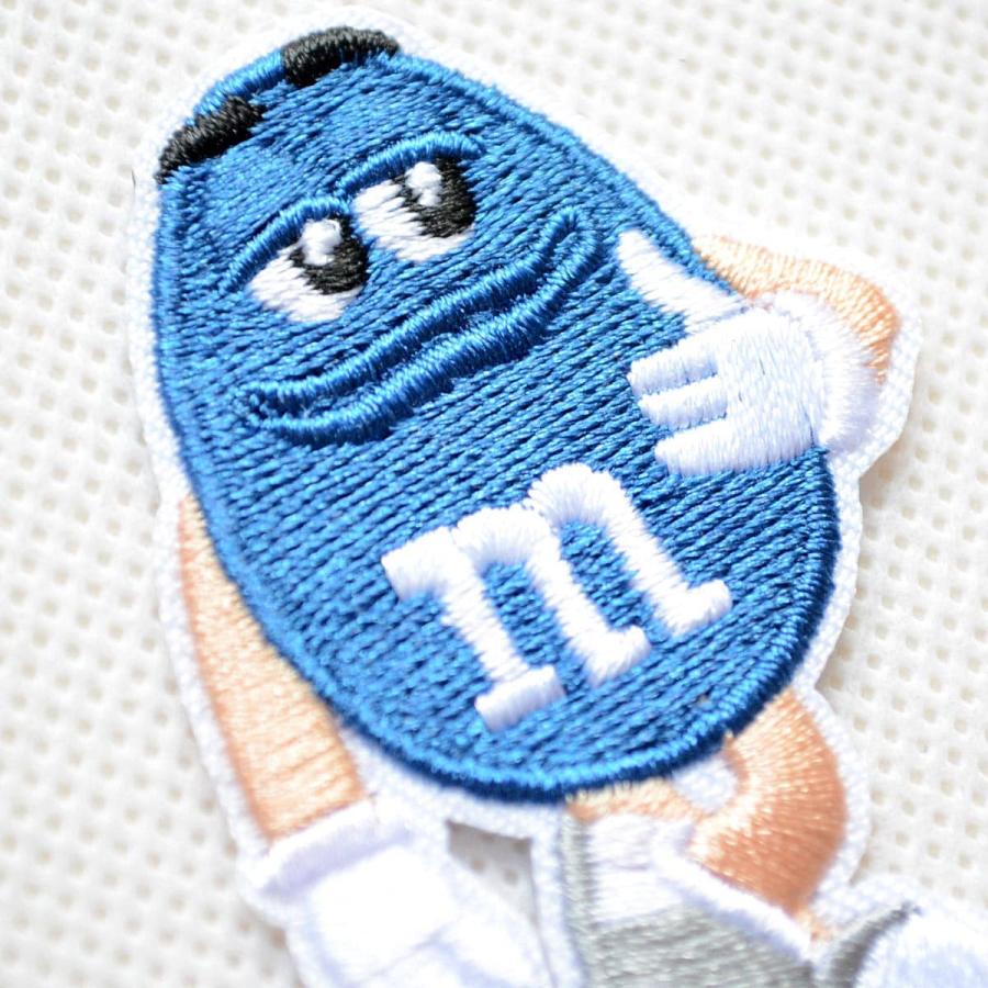 エムズ ワッペン アイロン おしゃれ 刺繍 M&M's エムアンドエム
