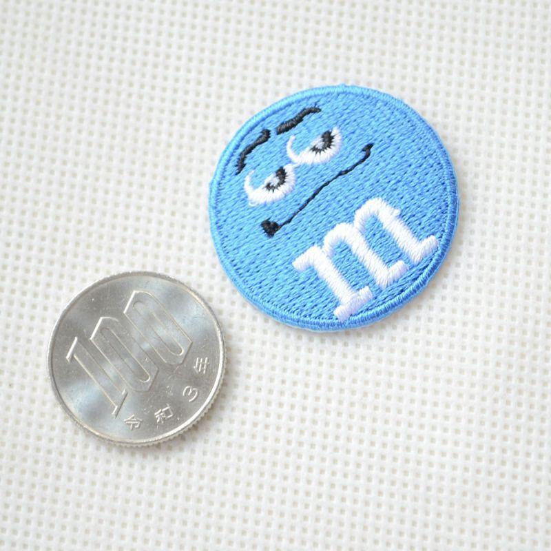 エムズ ワッペン アイロン おしゃれ 刺繍 M&M's エムアンドエムズ