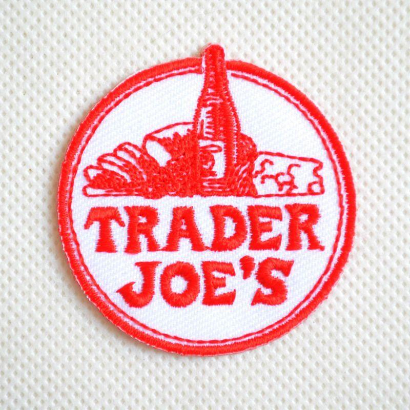 ワッペン アイロン おしゃれ 刺繍 トレーダージョーズ TRADER JOE'S