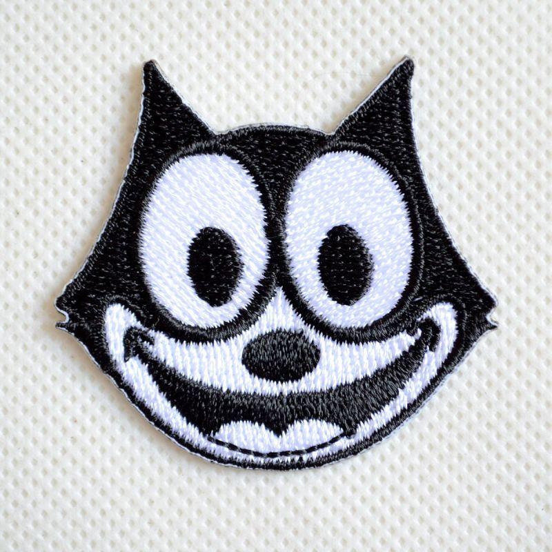 ワッペン アイロン おしゃれ 刺繍 フィリックス FELIX ミニ 名前