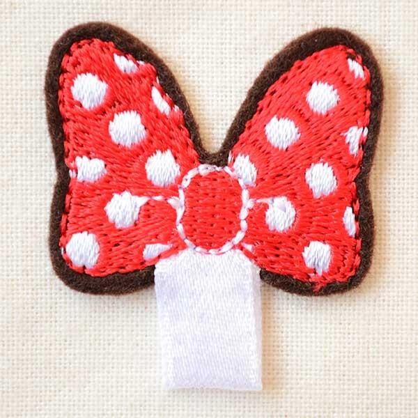 名札つけアップリケ ワッペン ディズニーシリーズ ミニー リボン 名前 作り方 My352 My290 Krier Co Za