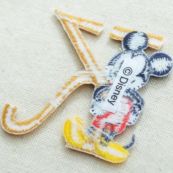Disney（ディズニー） ミッキー ワッペン ミッキーマウス アイロン