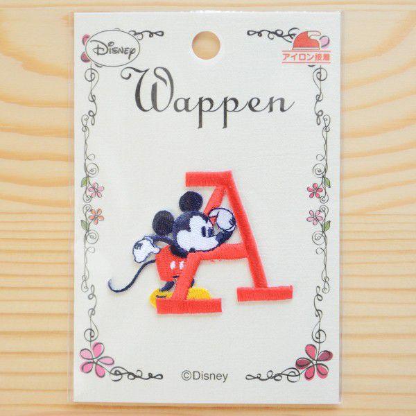 Disney（ディズニー） ミッキー ワッペン ミッキーマウス アイロン