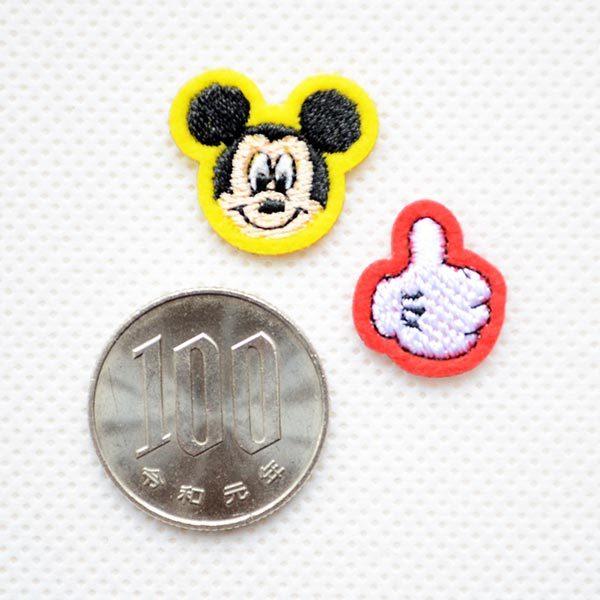 Disney（ディズニー） ミッキー ワッペン ミッキーマウス アイロン