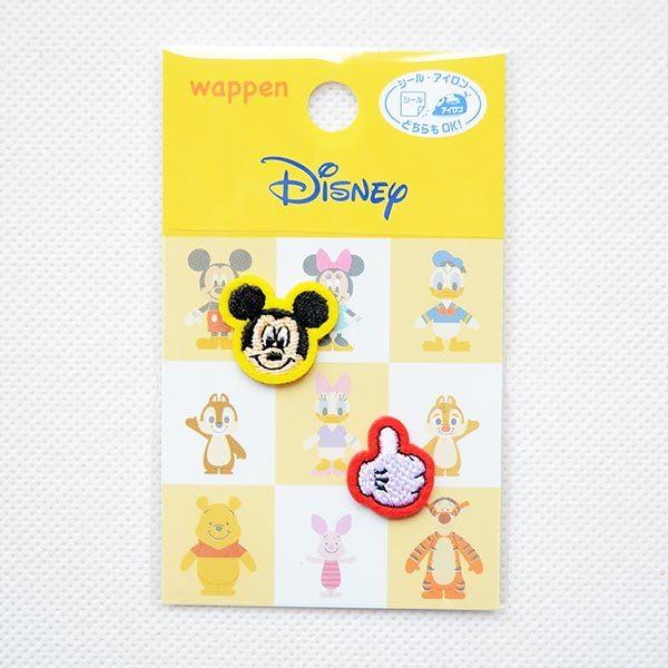 Disney（ディズニー） ミッキー ワッペン ミッキーマウス アイロン