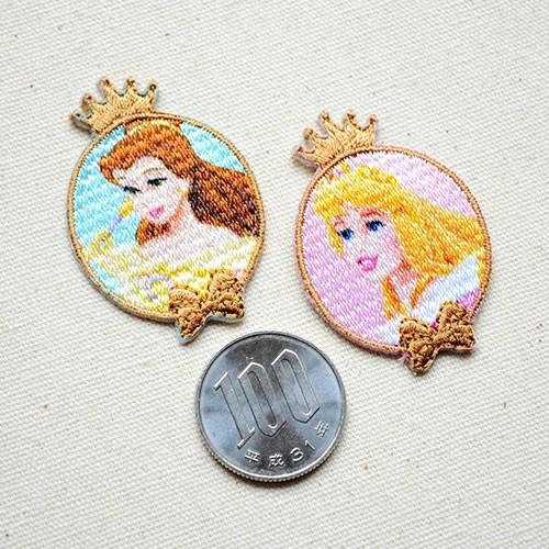 ワッペン ディズニープリンセス 王冠 ベルとオーロラ姫 名前 作り方 My550 My148 My550 My148 ワッペン 雑貨通販ワッペンストア 通販 Yahoo ショッピング
