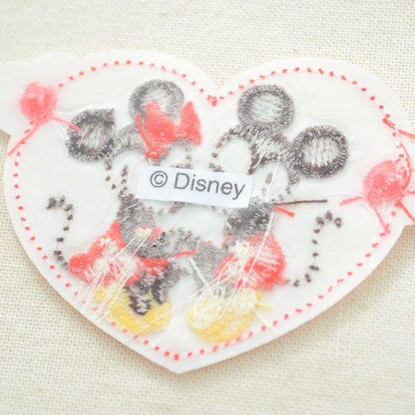 Disney ワッペン アイロン おしゃれ 刺繍 ディズニー ミッキー