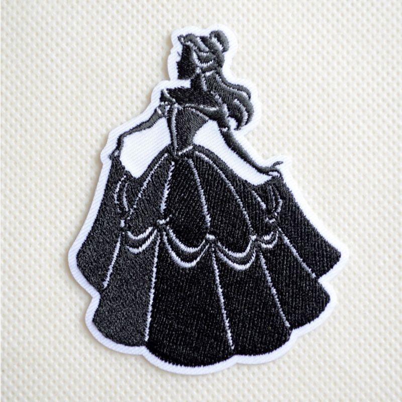 Disney ワッペン アイロン おしゃれ 刺繍 美女と野獣 ベル ディズニー 
