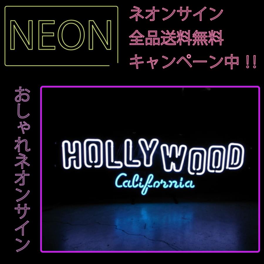 ネオンサイン ハリウッド カリフォルニア HOLLY WOOD (California