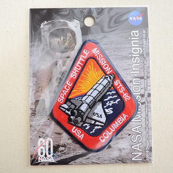 ロゴワッペン NASA ナサ(STS-062) 名前 作り方 NFC-001-062｜wappenstore｜04