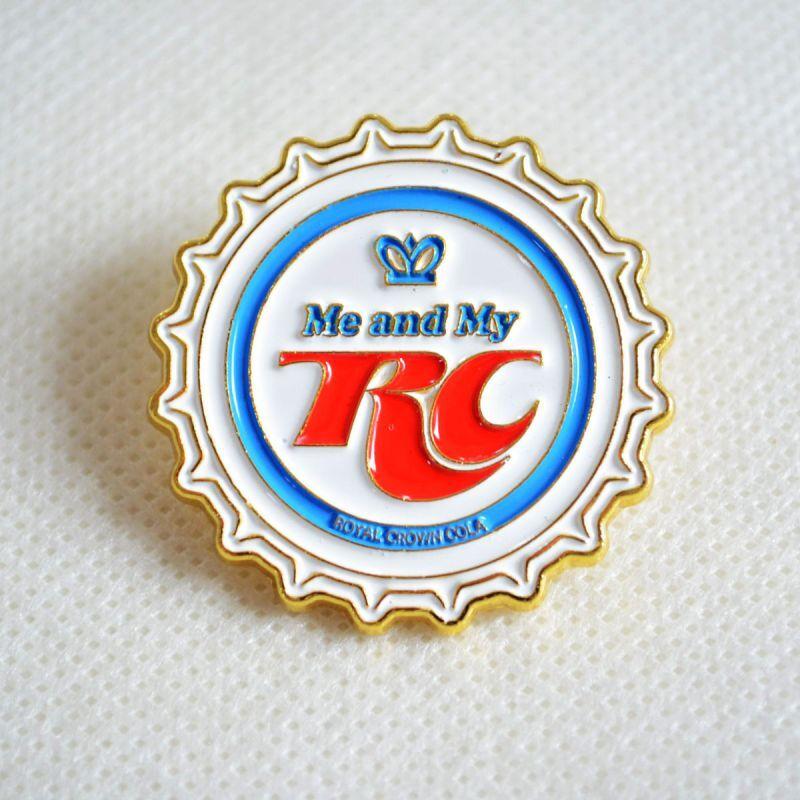 ピンバッジ RC BOTTLE CAP アメリカン PRCBOTTLECAP PRCBOTTLECAPワッペン・雑貨通販ワッペンストア