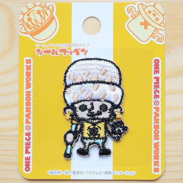 ワッペン ワンピース One Piece トラファルガー ロー シール アイロン両用 Pes015 Pes015 ワッペン 雑貨通販ワッペンストア 通販 Yahoo ショッピング