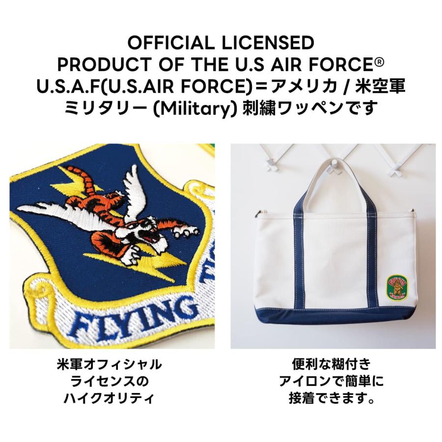 U.S. Air Force Squadrons ワッペン 196th TFS Grizzlys Flying Tigers