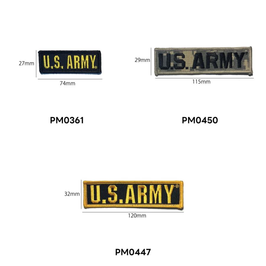 ミリタリーワッペン タブ U.S.Army Tab アーミー アメリカ陸軍 PM0361