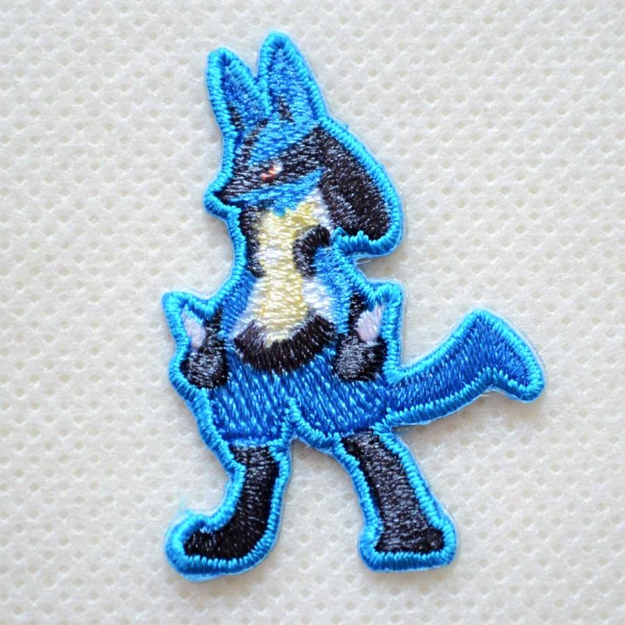 Pokemon（ポケモン） ポケットモンスター ワッペン ルカリオ アイロン