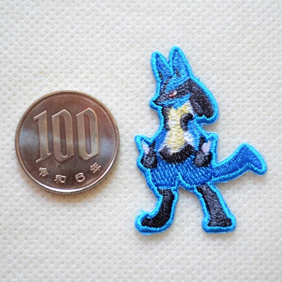 Pokemon（ポケモン） ポケットモンスター ワッペン ルカリオ アイロン