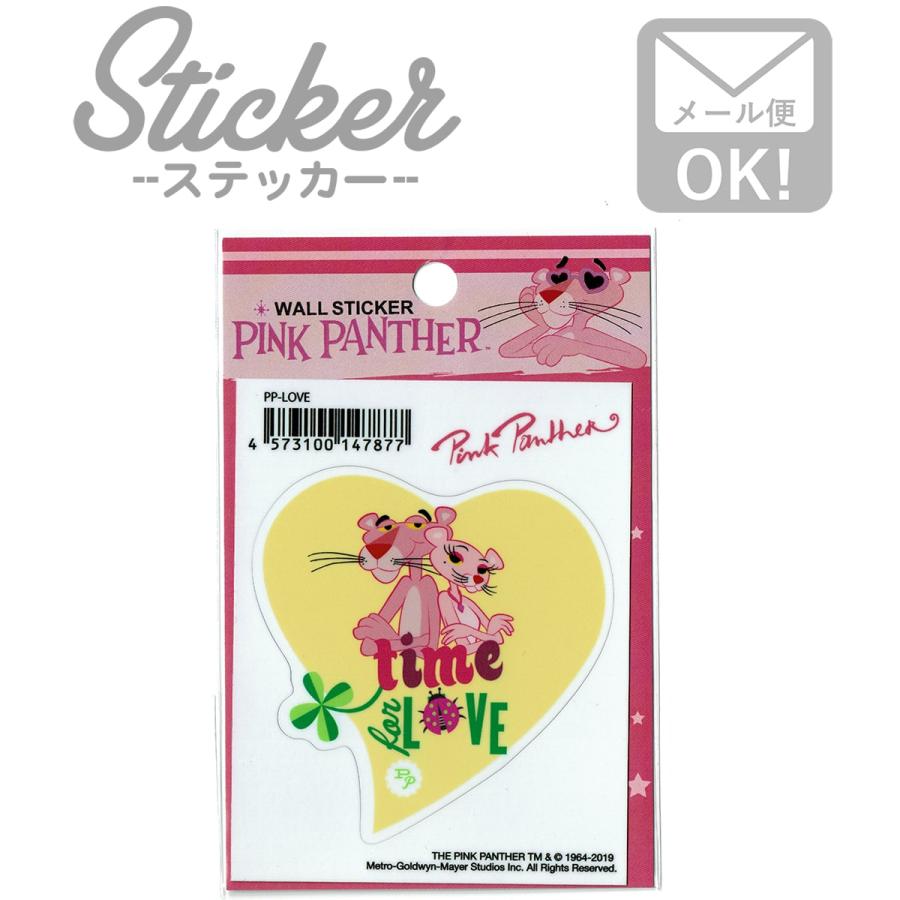 ステッカー シール ピンクパンサー Pp Love Pink Panther アメコメ 耐水ステッカー パンサー カスタマイズ オリジナル Pp Love ワッペン 雑貨通販ワッペンストア 通販 Yahoo ショッピング