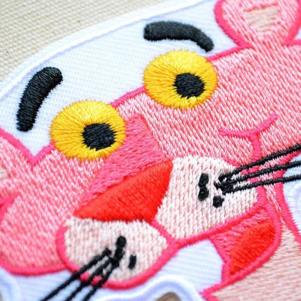 ピンクパンサーpink Panther 刺繍ワッペン アイロンパッチピンクパンサーpink Panther アイロンパッチ 刺繍ワッペン