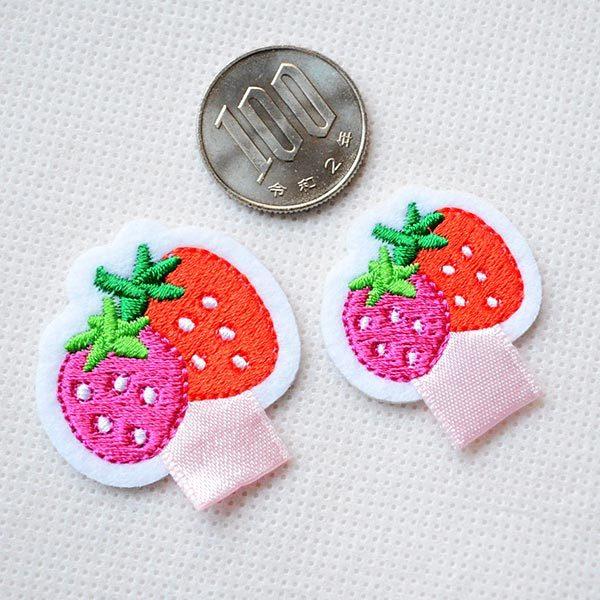 名札つけアップリケ ワッペン いちご 名前 作り方 Rg400 Rg400 ワッペン 雑貨通販ワッペンストア 通販 Yahoo ショッピング