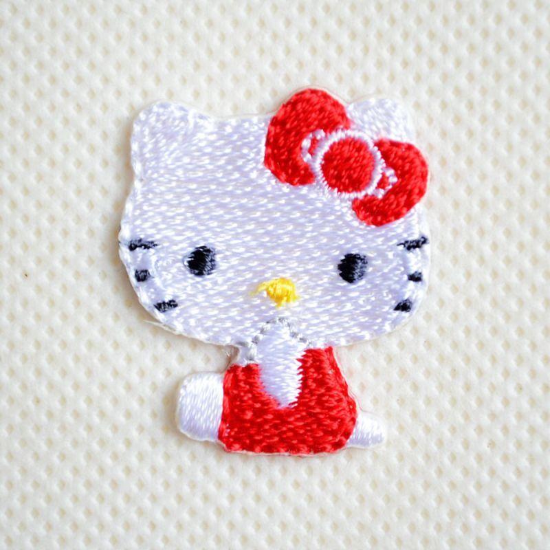 sanrio（サンリオ） キティ ワッペン アイロン おしゃれ 刺繍 ワッペン