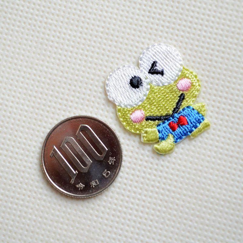 sanrio（サンリオ） ワッペン アイロン おしゃれ 刺繍 ワッペン けろ