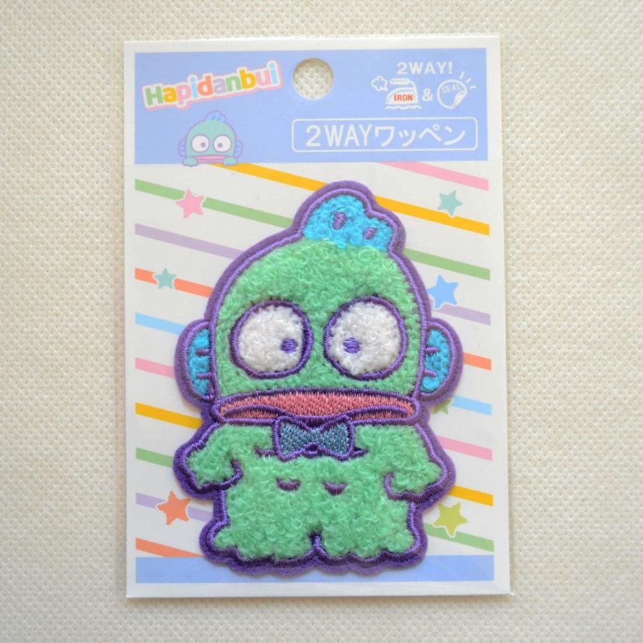 sanrio（サンリオ） ワッペン ハンギョドン はぴだんぶい アイロン