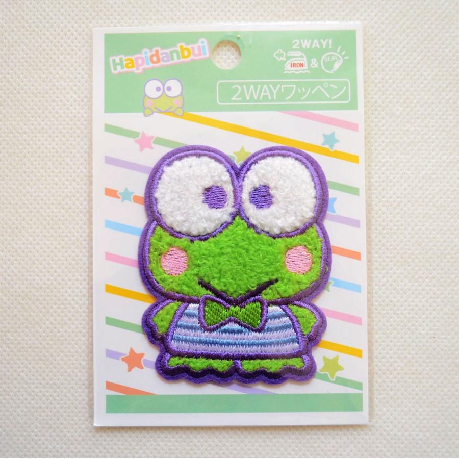 sanrio（サンリオ） ワッペン けろけろけろっぴ はぴだんぶい アイロン