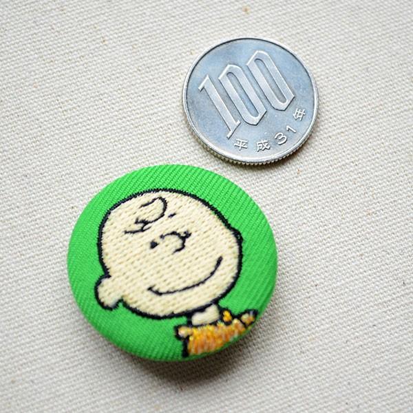 刺繍ブローチ スヌーピー(チャーリーブラウン) PEANUTS/ピーナッツ 名前 作り方 S02B1119｜wappenstore｜02