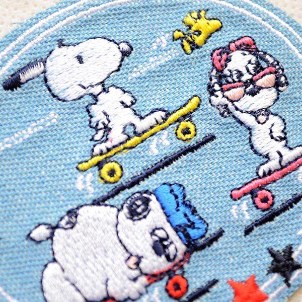 SNOOPY（スヌーピー） ワッペン 刺繍 アイロン スケートボード グッズ