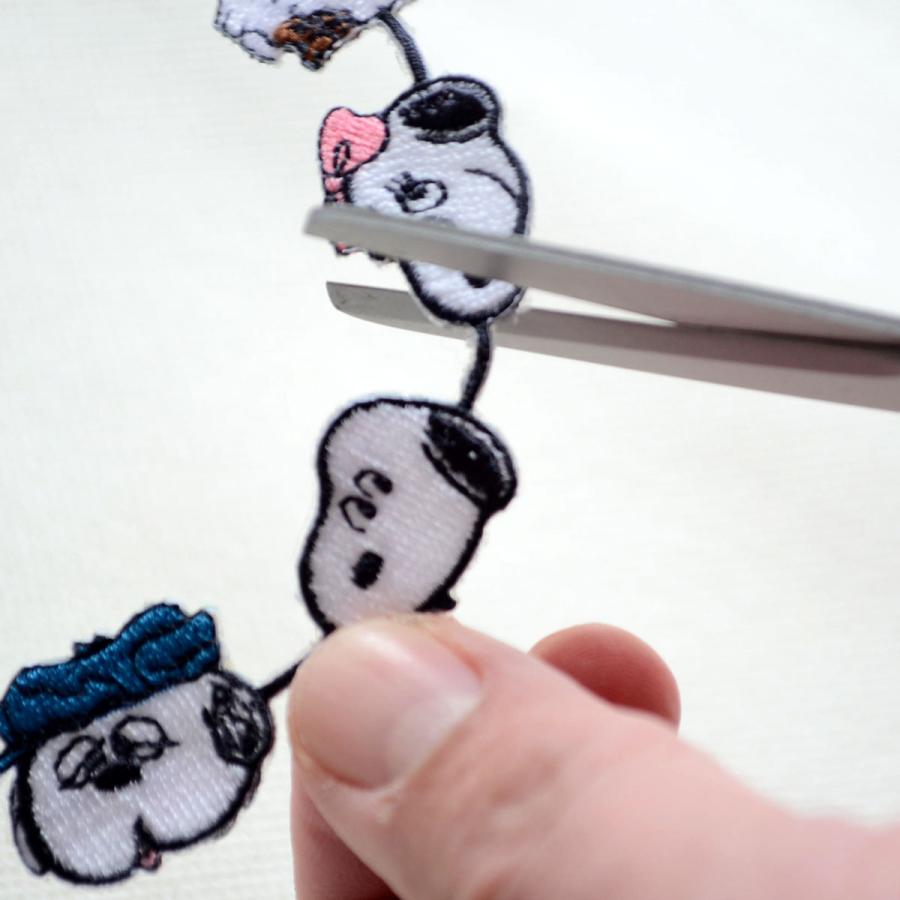SNOOPY（スヌーピー） ワッペン 刺繍 アイロン ラインワッペン