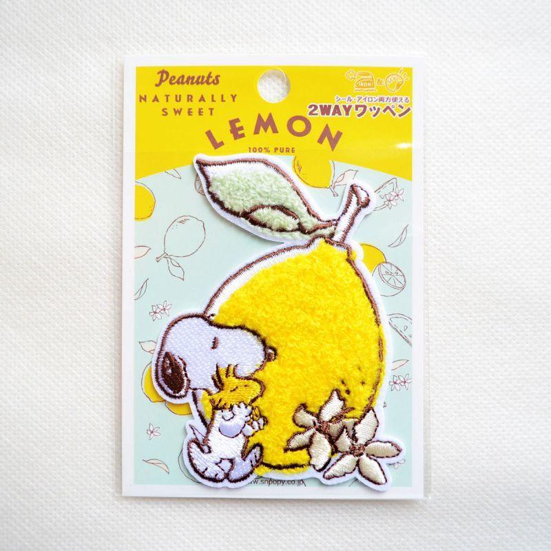 SNOOPY（スヌーピー） ワッペン 刺繍 アイロン ワッペン ウッド