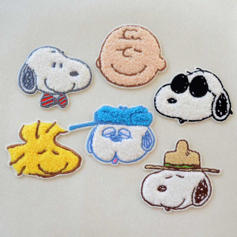 SNOOPY（スヌーピー） ワッペン ジョークール フェイス サガラ