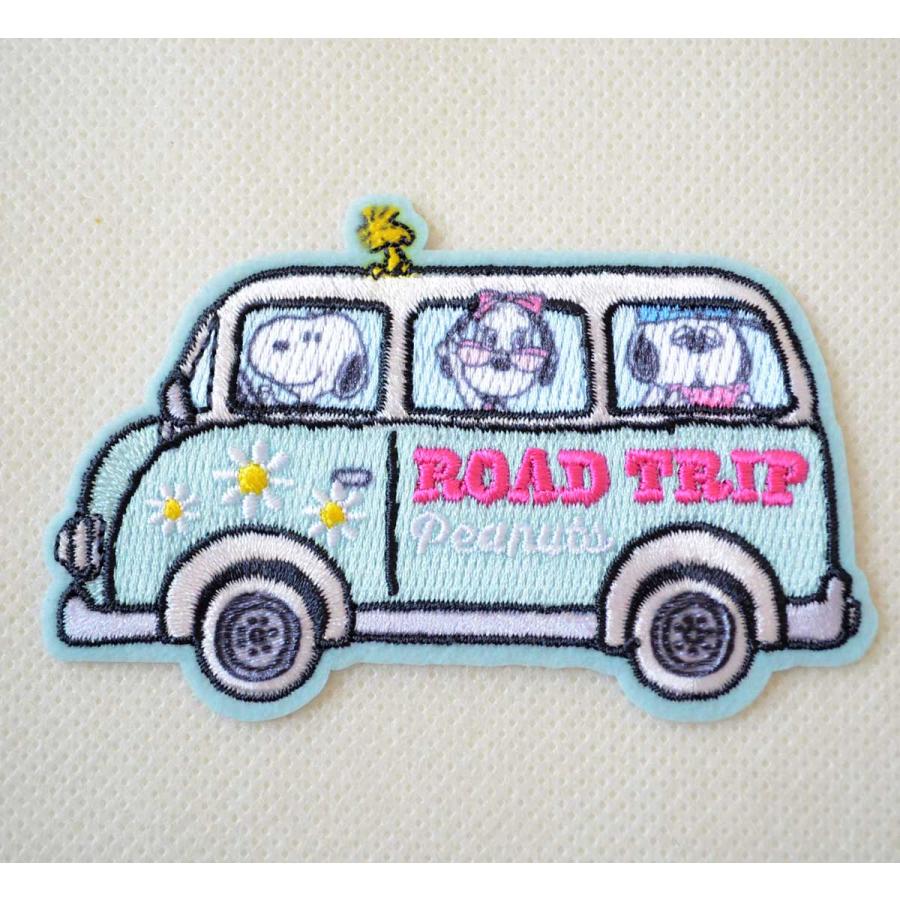 SNOOPY（スヌーピー） ワッペン【ROAD TRIP】SNOOPY PEANUTS