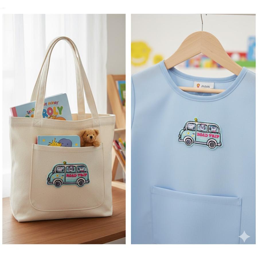 SNOOPY（スヌーピー） ワッペン【ROAD TRIP】SNOOPY PEANUTS