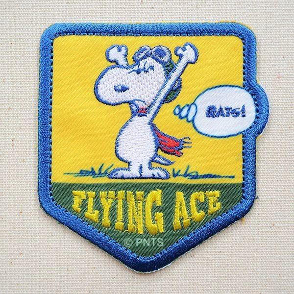 SNOOPY（スヌーピー） ワッペン 刺繍 アイロン ヴィンテージ