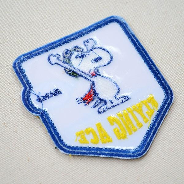 SNOOPY（スヌーピー） ワッペン 刺繍 アイロン ヴィンテージ