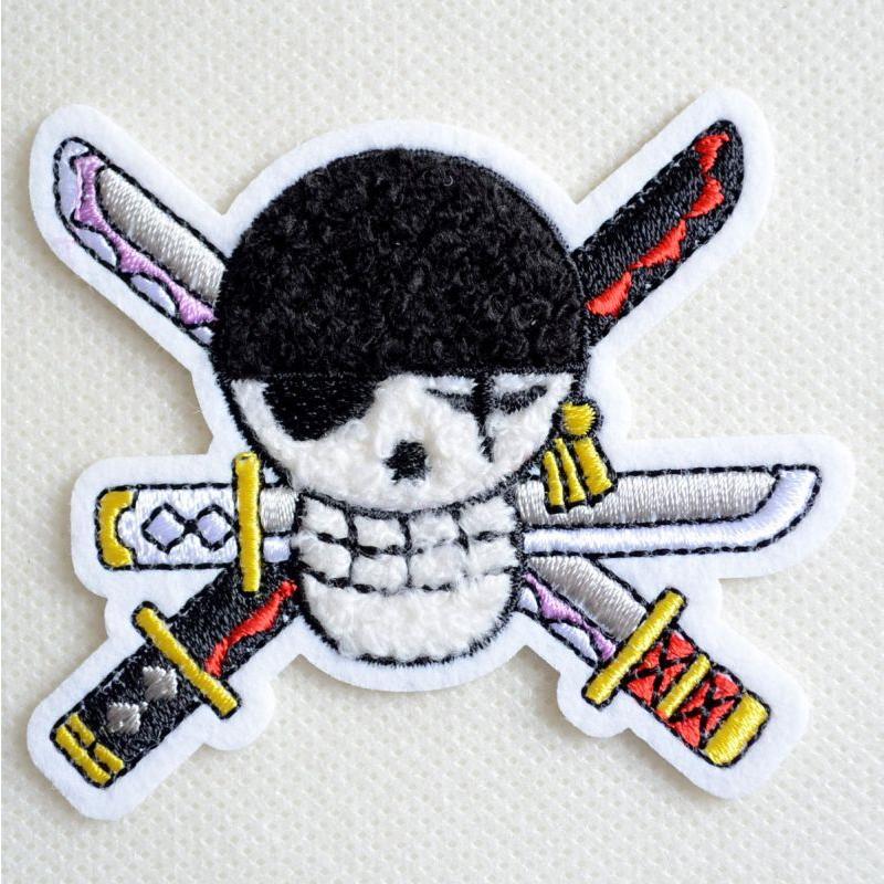 ワッペン アイロン おしゃれ 刺繍 ワンピース ONE PIECE ゾロ サガラ