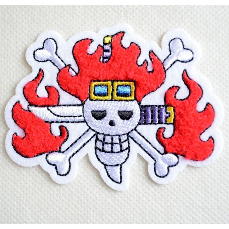 ワッペン アイロン おしゃれ 刺繍 ワンピース ONE PIECE キッド サガラ