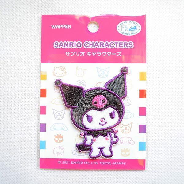 sanrio ワッペン アイロン おしゃれ 刺繍 クロミ サンリオ 名前 作り方